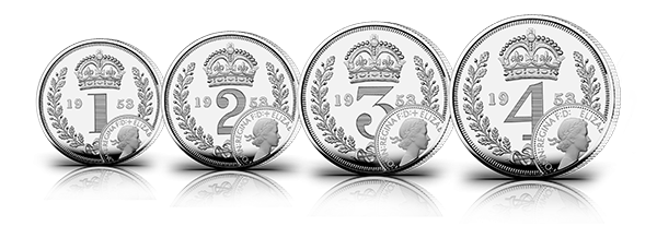 King Charles III Silver Maundy Money Set