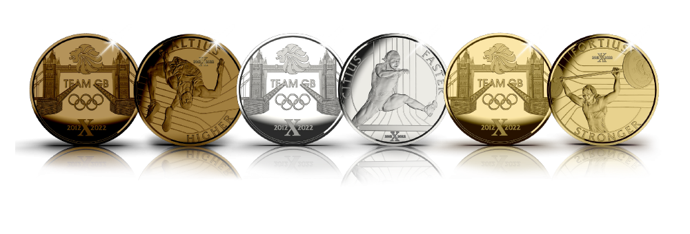 The 10 Year Anniversary of the London Olympics Medal Set The 10 Year Anniversary of the London Olympics Medal Set