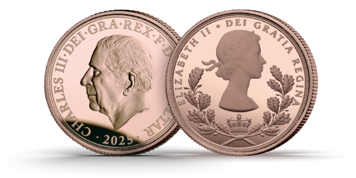 The Longest Reigning Monarch Gold Proof Quarter Sovereign