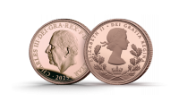 The Longest Reigning Monarch Gold Proof Quarter Sovereign