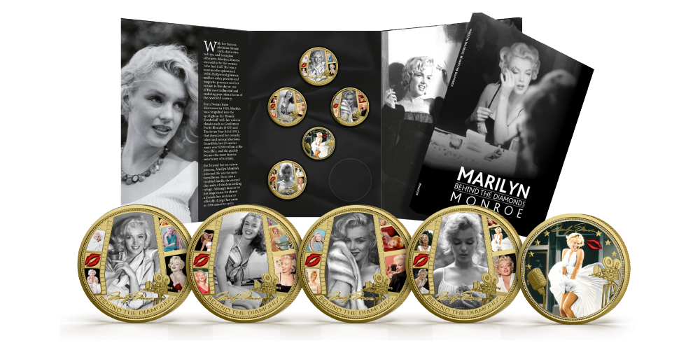 The Official Marilyn Monroe ‘Behind the Diamonds’ Coin Collection