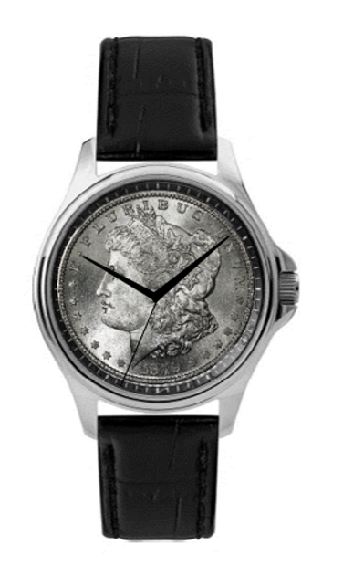 Featuring the most sought-after US Silver Dollar. The coin watch that connects tradition with history.
