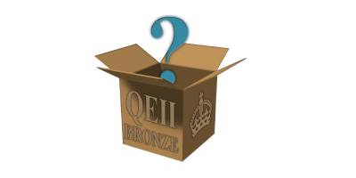 The Queen Elizabeth II Bronze Mystery Box 