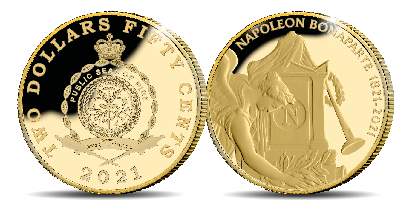 Napoleon 0.5g gold commemorative coin Napoleon 0.5g gold commemorative coin
