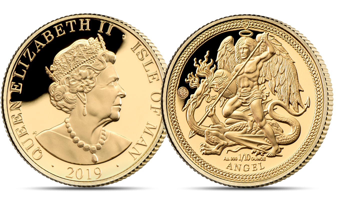 The 1/10 oz. Gold Angel 2019 The 1/10 oz. Gold Angel 2019