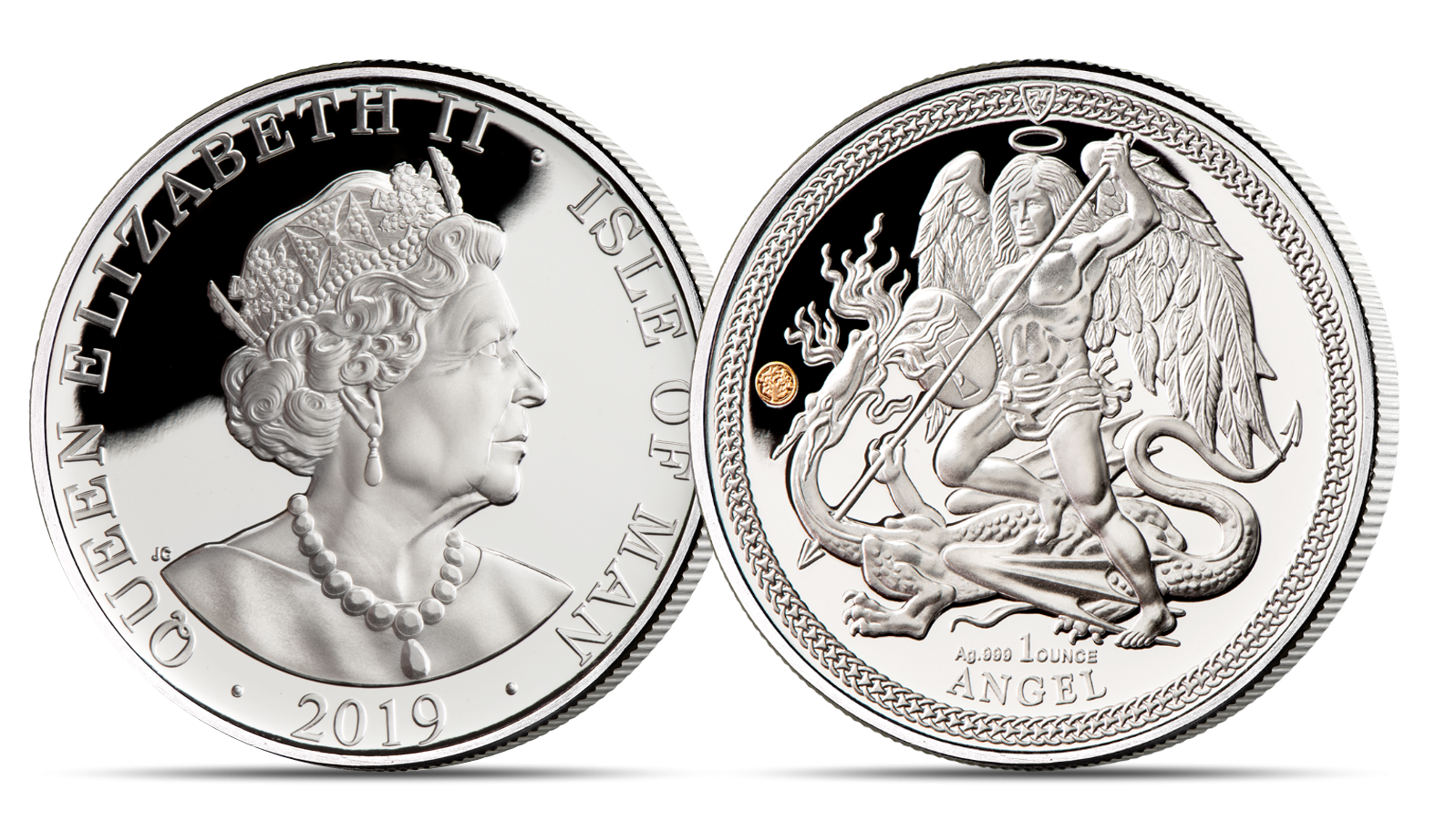 1oz Silver Angel DS 1oz Silver Angel DS