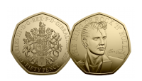 The Official 2024 Elvis Presley 9-carat Gold Fifty Pence Coin