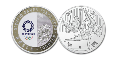 The Official Tokyo 2020 Olympic Games 'Gymnastics' Coin