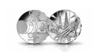  The Paris 2024 The Official Countdown Silver Coin Set - Relay