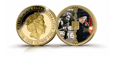 The Platinum Jubilee 'A Lifetime of Service' Coin