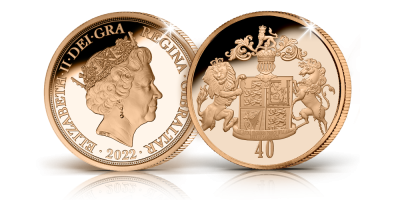 The Prince William 40th Birthday Quarter Sovereign