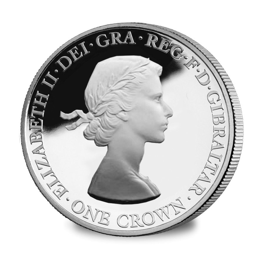 The Queens 90th Birthday Set of 5 Silver Crowns The Queens 90th Birthday Set of 5 Silver Crowns