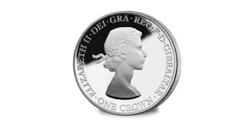 The Queens 90th Birthday Set of 5 Silver Crowns The Queens 90th Birthday Set of 5 Silver Crowns