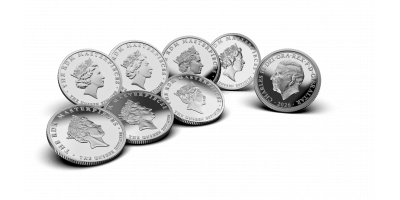 The Raphael Maklouf Masterpiece 'The Unseen Effigy' Silver Half Sovereign Set