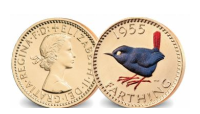 Wren Farthing 24-carat gold layered
