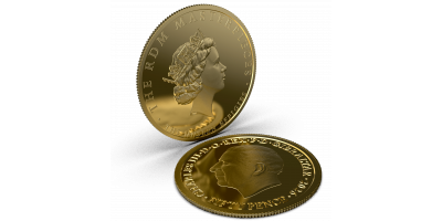 The 'Unseen Effigies' by Raphael Maklouf 1/200th oz Pure Gold Coin