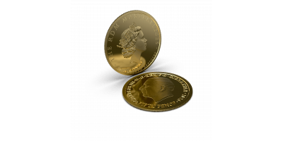 The 'Unseen Effigies' by Raphael Maklouf 1/200th oz Pure Gold Coin