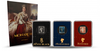 The Penny Post Trilogy Stamp Collection & Book