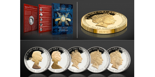 Her Majesty's 90th Birthday Commemorative Crown Collection Her Majesty's 90th Birthday Commemorative Crown Collection