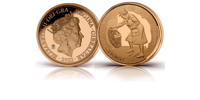 The 'Remembrance 2022' Brilliant Uncirculated Quarter Sovereign