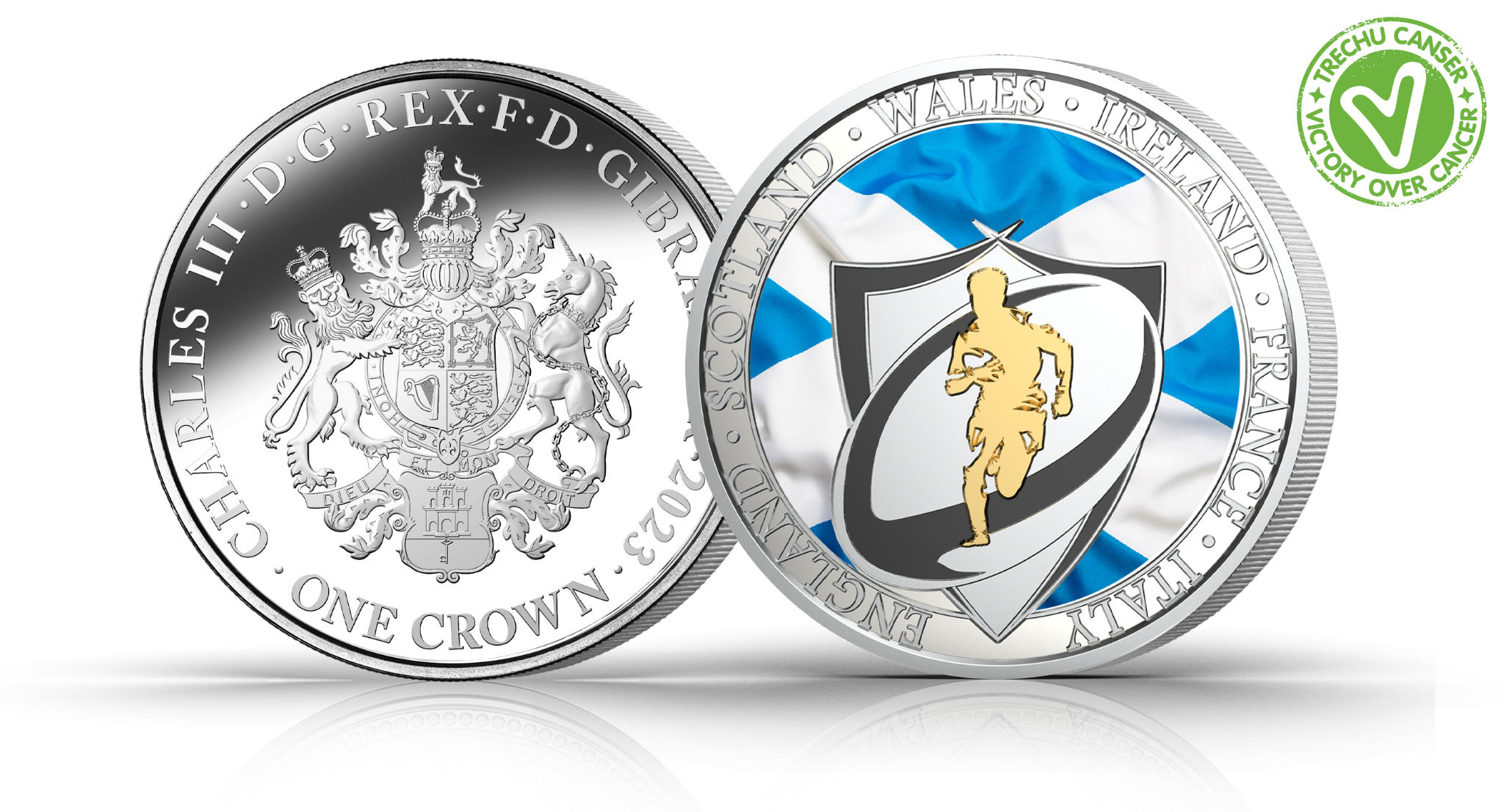 Scotland: Six Nations Rugby Coin Scotland: Six Nations Rugby Coin