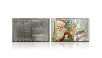 Seasons Greetings Christmas Postcard Coin