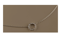 The Forget-Me-Not 'Wreath' Silver Necklace