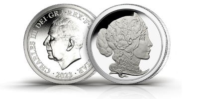The 'Sovereign 2023 Love Story' Proof Silver Sovereign
