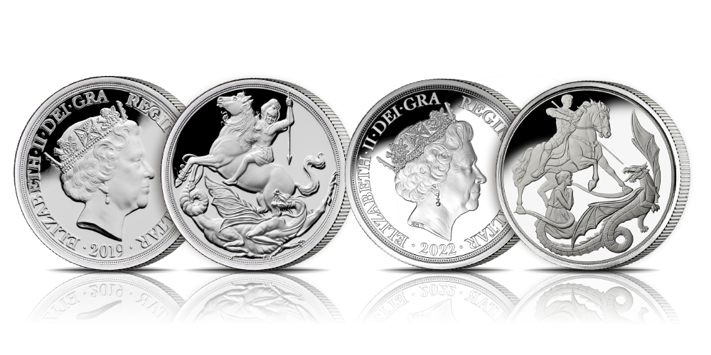 Silver Sovereigns of QEII's Reign Silver Sovereigns of QEII's Reign