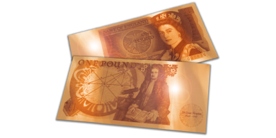 First Iconic One Pound Bank Note