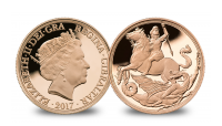 Features Saint George and the Dragon Designed by Angela Pistrucci,