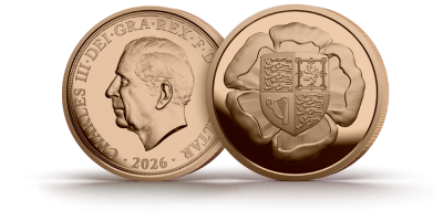 Sovereign 2026 'The Maklouf Masterpiece' Tudor Rose Gold Proof One-Eighth Sovereign