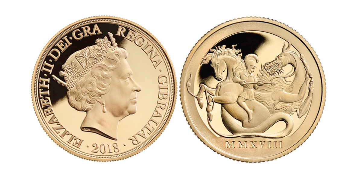 St George and The Dragon Quarter Sovereign St George and The Dragon Quarter Sovereign