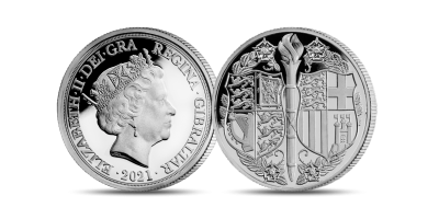 Strength & Stay Seven Decades of Devotion Silver Sovereign  