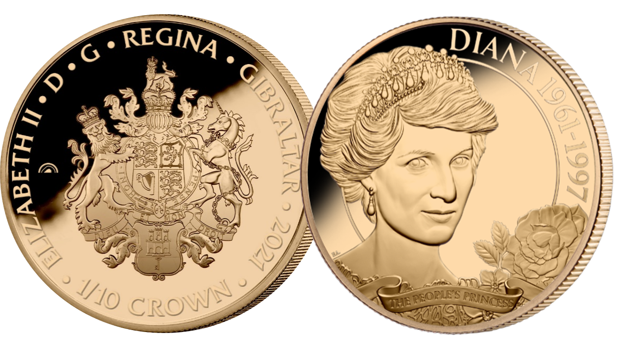  In commemoration of what  would've been her 60th Birthday, this Rose Gold layered coin features Diana as her most  recognisable self The People's Princess.