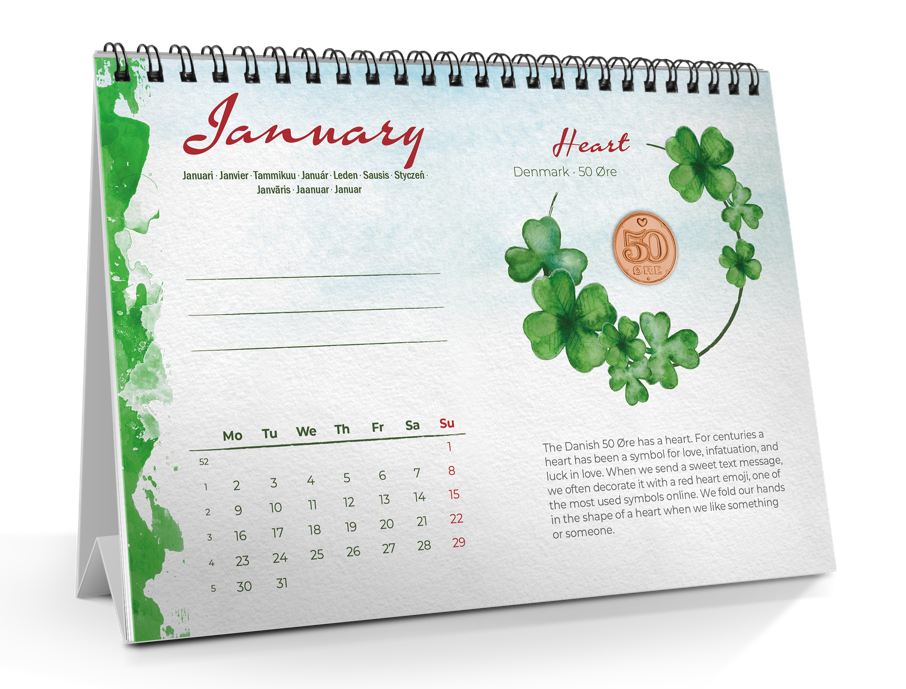 Lucky Coin Calendar 2023