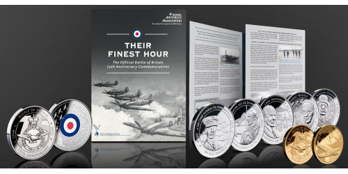 The Battle of Britain 75th Anniversary Set - Flown on the Day The Battle of Britain 75th Anniversary Set - Flown on the Day