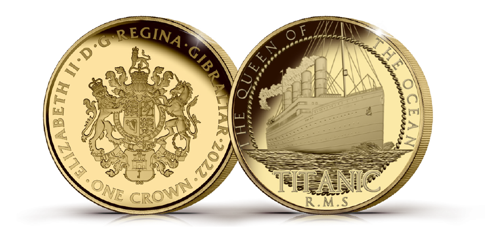 Titanic Ship of Dreams base metal layered in fairmined gold Titanic Ship of Dreams base metal layered in fairmined gold