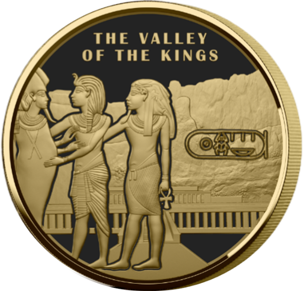 Treasures of a Golden Pharaoh 'The Valley of The Kings' Coin