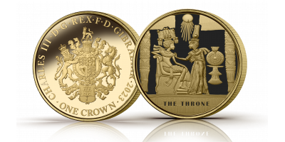 The Tutankhamun 100th  Anniversary - ‘The Royal Throne’ Gold Layered Coin