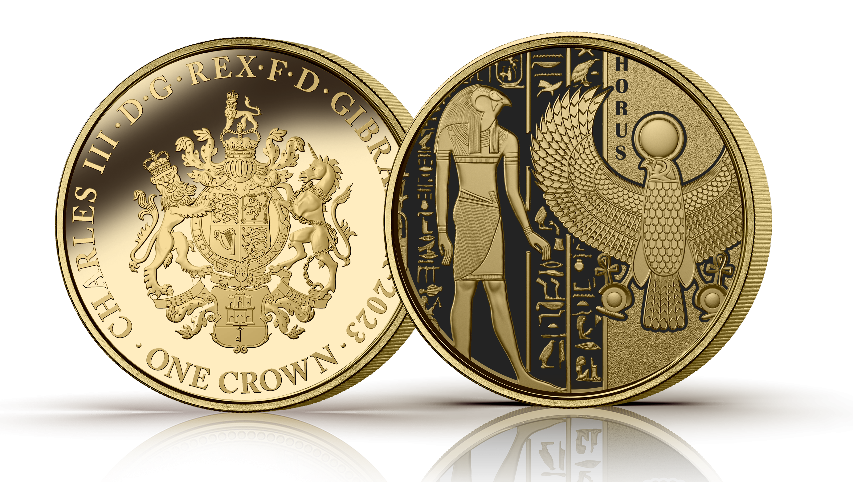 Treasures of a Golden Pharaoh - 'Horus, God of Kinship and Sky' Coin 