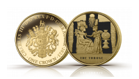 Treasures of a Golden Pharaoh - 'The Royal Throne of Tutankhamun' Gold Layered Coin
