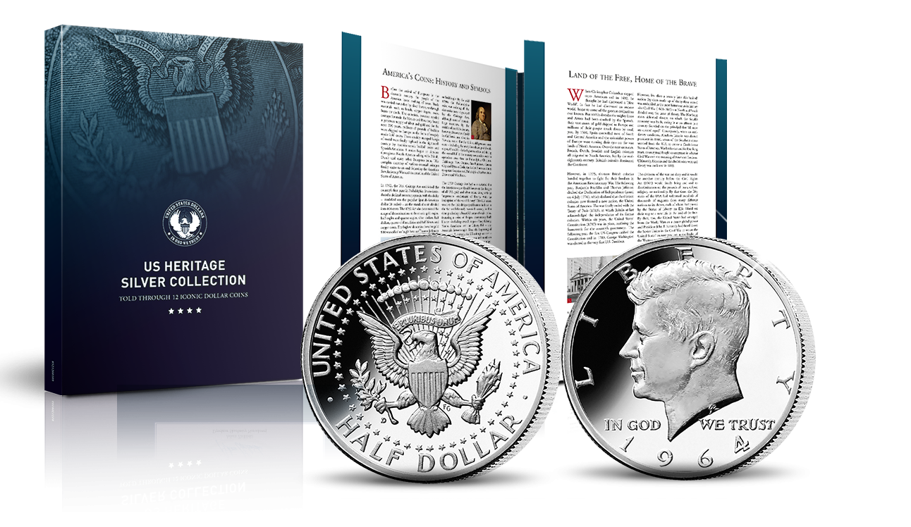 The US Heritage Silver Coin Collection - a century of stunning coin designs The US Heritage Silver Coin Collection - a century of stunning coin designs