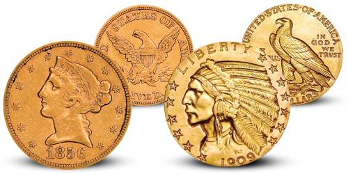 The Liberty Head & Indian Head Half Eagle Set The Liberty Head & Indian Head Half Eagle Set