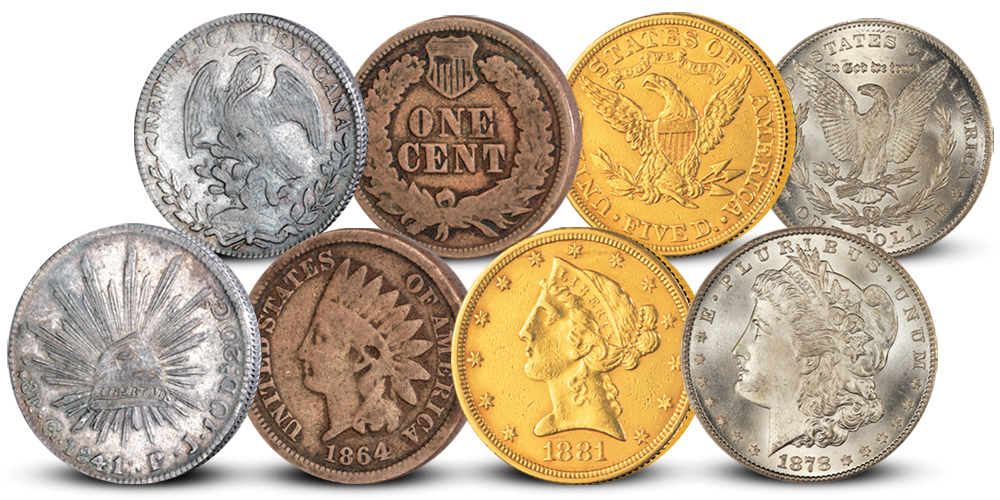 The Wild West Complete Coin Set The Wild West Complete Coin Set