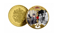 The 80th Anniversary of Victory in Europe 'Victory And Void' Gold Layered Coin