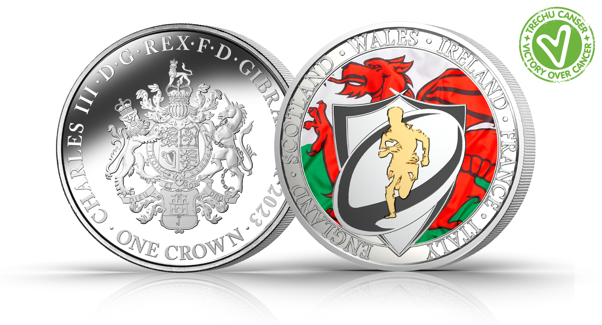 Wales: Six Nations Rugby Coin Wales: Six Nations Rugby Coin