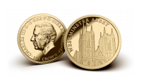   Westminster Abbey small gold coin