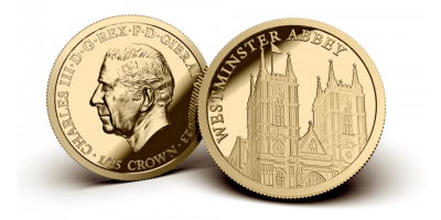 The 2023 Westminster Abbey Pure Gold Coin