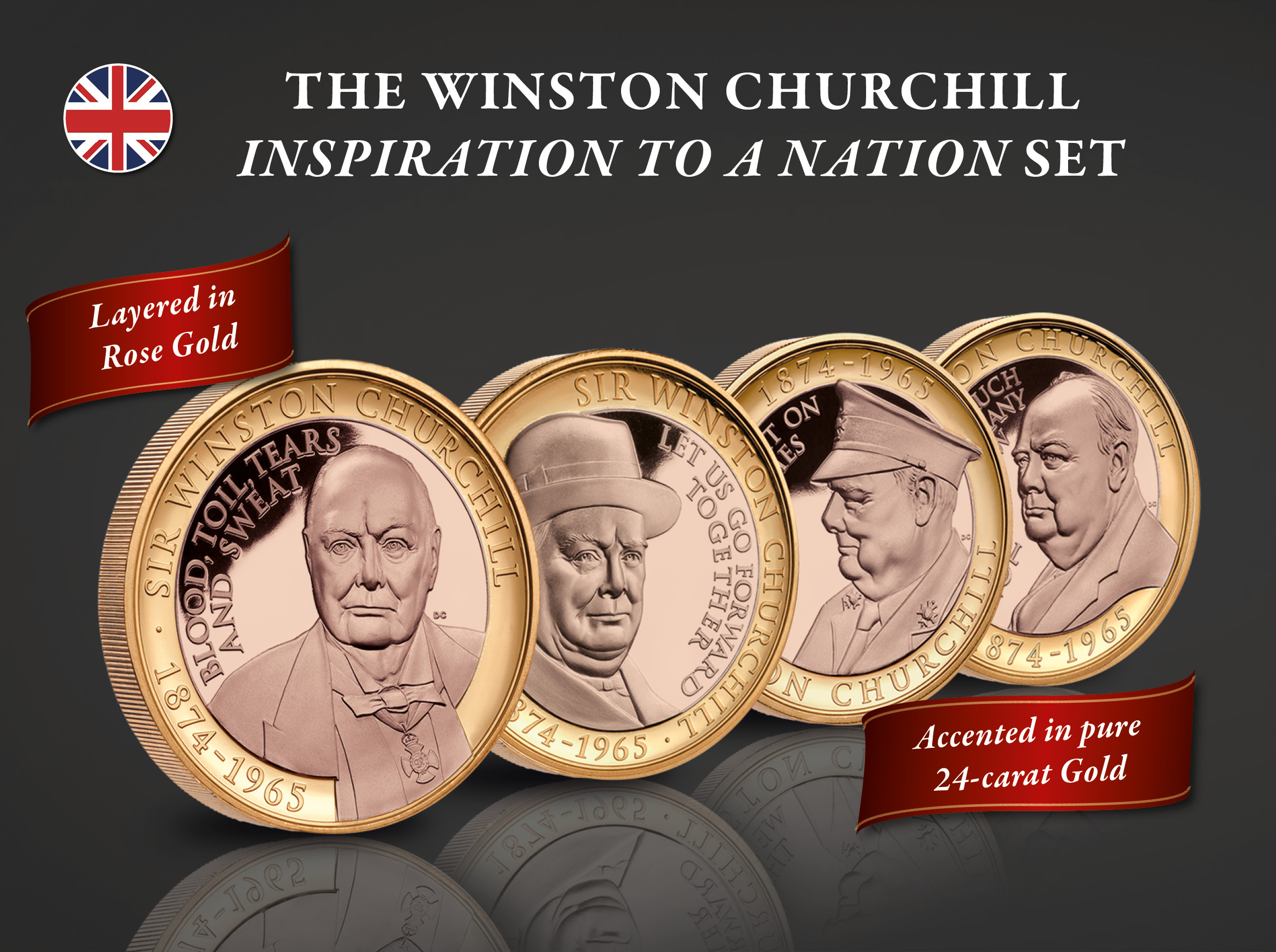 Winston Churchill Inspiration Set The London Mint Office